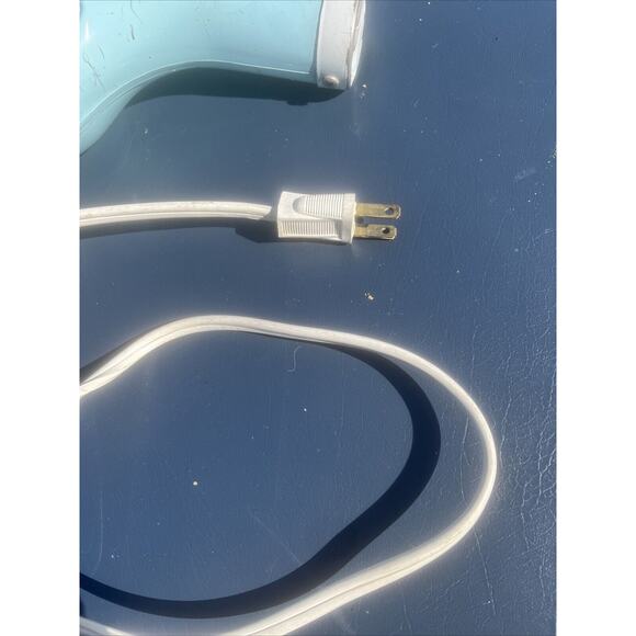 Topic Aire Model 38100 Hair Dryer Baby Blue Tested Works Vintage - Picture 5 of 7